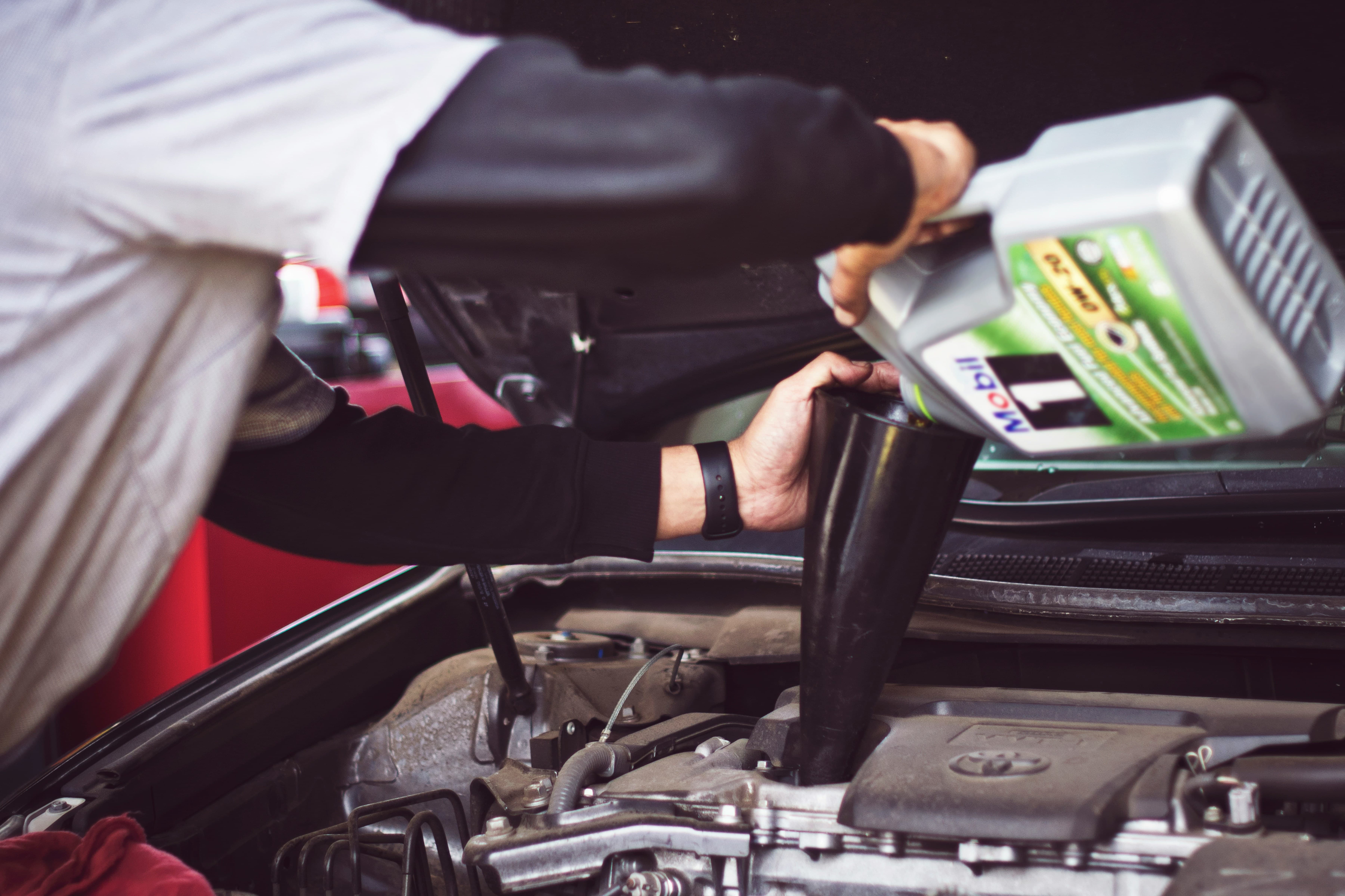 Vehicle servicing and routine maintenance at Van Rensburg Engineering, Midrand